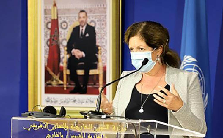 Stéphanie Williams, représentante spéciale et Cheffe de la Mission d'appui des Nations Unies en Libye (MANUL) par intérim, Représentante spéciale adjointe du Secrétaire général.